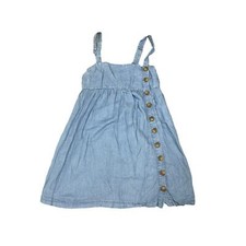 Urban Outfitters Womens Size XS Chambray Button Mini Dress 