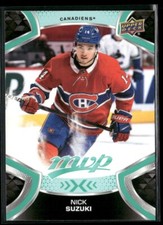 🏒 2021-22 Nick Suzuki Canadiens Upperdeck MVP #87 NHL 