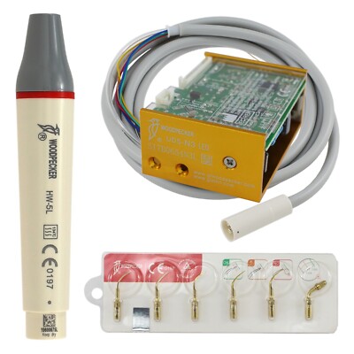 Woodpecker Dental Ultrasonic Scaler HW-5L Handpiece Built-in UDS-N3 LED EMS