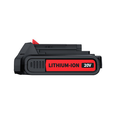 2/1Pack For Black & Decker 20V Lithium MAX Battery 20Volt Li-Ion LBXR20 LBXR2020