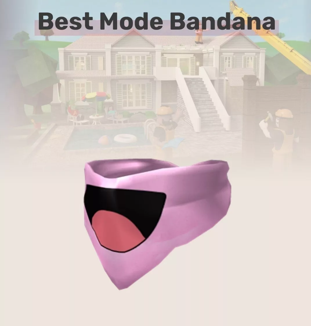 ROBLOX SERIES 2 JUST MOMMA FIGURE W/ BEST MODE BANDANA CODE! SUPER HAPPY  FACE!!