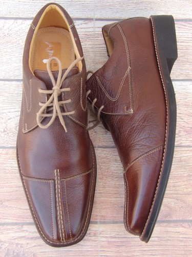 Sandro Moscoloni Men's Brown Oxfords-Size 15 D