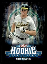 Mark McGwire 2015 Topps Update Rookie Sensations  Card #RS-25 Oakland Athletics