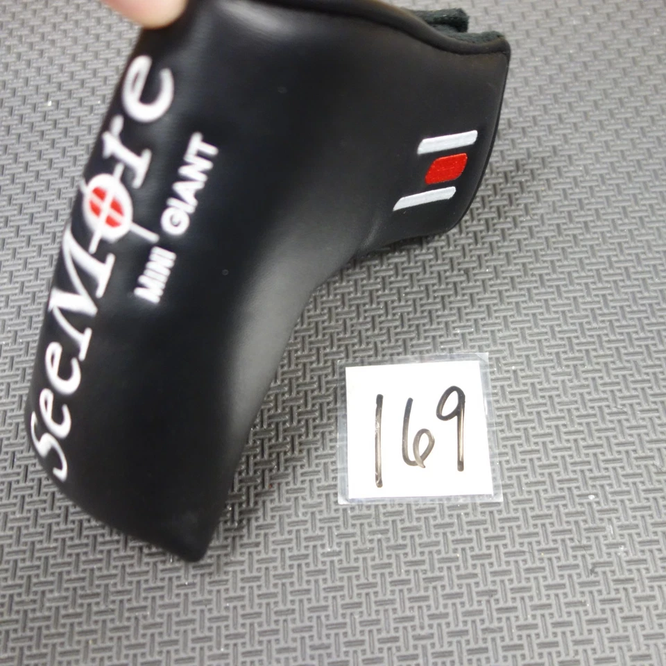 SeeMore Ver más Mini Cubierta Cabeza Putter Hoja Gigante TOTALMENTE NUEVA 250710 Foto 2 de 4