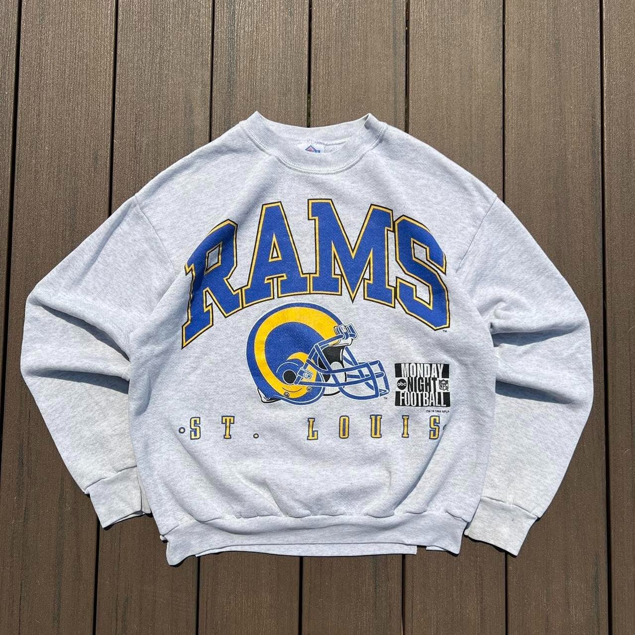 St Louis Rams Monday night football grey Crewneck Sweatshirt men women KV39991