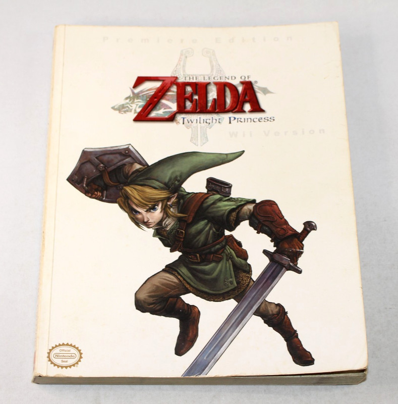 Zelda: Twilight Princess Nintendo Wii Prima Premiere Edition Strategy Guide!