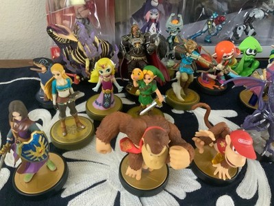Nintendo Amibo Lot of 44! Mario, Zelda, Donkey Kong, Metroid, many