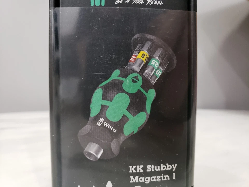 Wera New! KK 7 pc Stubby Magazine 1 Screwdriver Set New in Box!! - Image 3 of 4