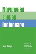 Norwegian-English Dictionary by Einar Haugen (Norwegian) Paperback Book