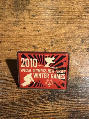 2010 Winter Games Special Olympics new jersey  Lapel Pin