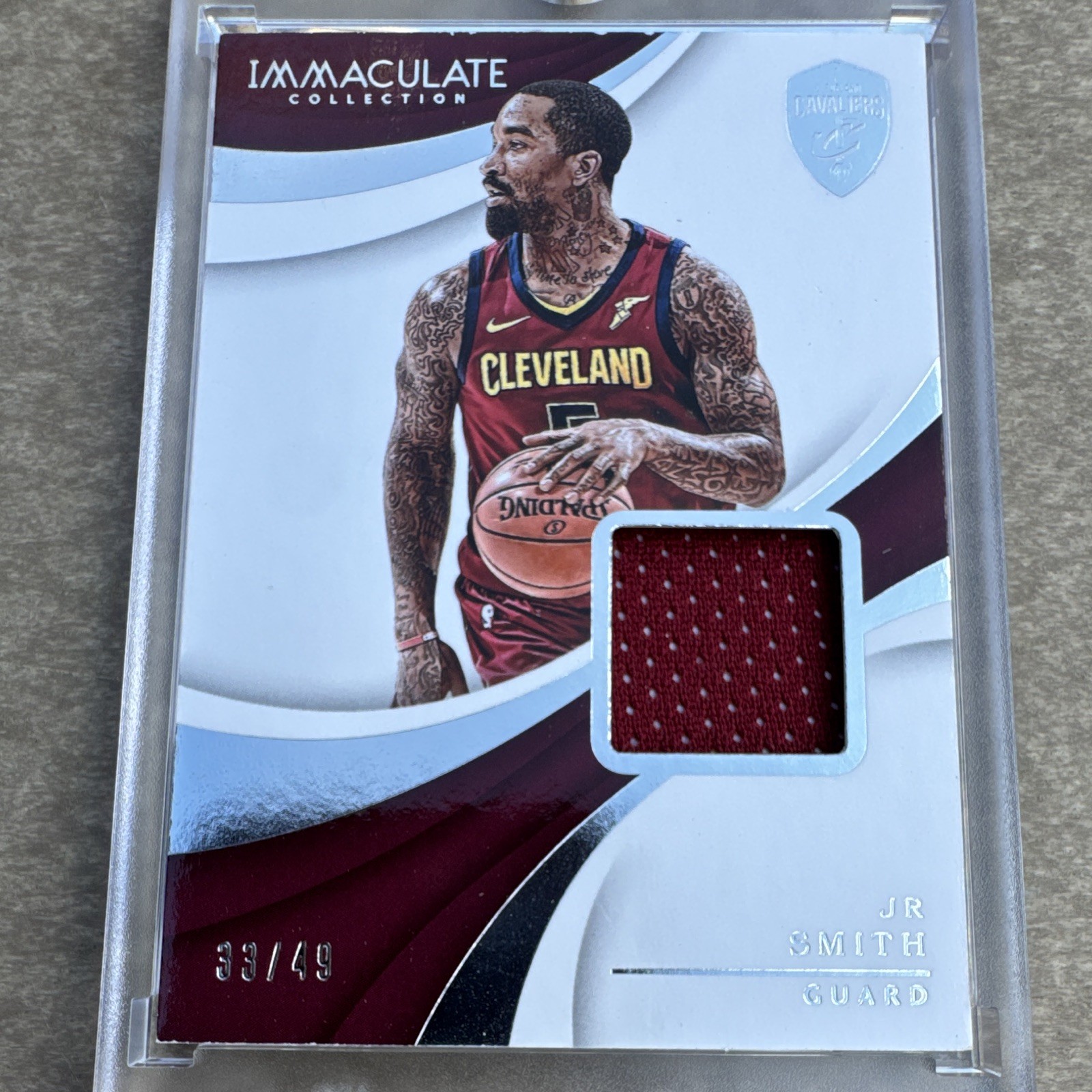 Panini Immaculate Collection J.R. Smith Memorabilia Card 33/49 SEE DETAILS