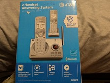 AT T - 2 Handset Answering System - Model DL72210 - open box excellent