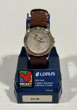 Vintage 1990s Lorus Disney Mickey Mouse Watch Mickey Unlimited Series - NEW