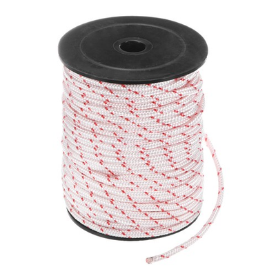 #ad Recoil Starter Rope Pull Cord 3.5mm 30m for Mower White Red $21.38