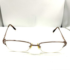 Seiko Eyeglasses T3025 Titanium Japan Designer Frames Only Gold 52-18-140
