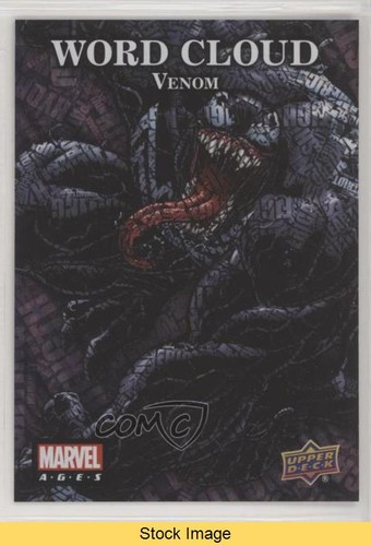 Venom #WC-48 Marvel 2020 Upper Deck Ages Word Cloud card