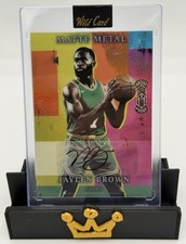 Jaylen Brown 1/1 Auto Wild Card Matte Metal Artist Proof SSP Celtics