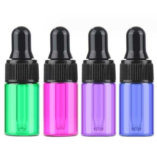 Wholesale 1ml-5ml Glass Dropper Bottle for Essential Oil Refillable Container AP - Picture 4 of 15