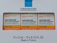 X15 La Roche-Posay Anthelios Ultra Light Sunscreen SPF 60 - 0.17oz 5 ml Exp 5/25