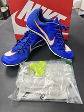 NEW - Nike Zoom Rival Multi Track & Field Shoes - Men’s Spikes Size 4.5 Blue