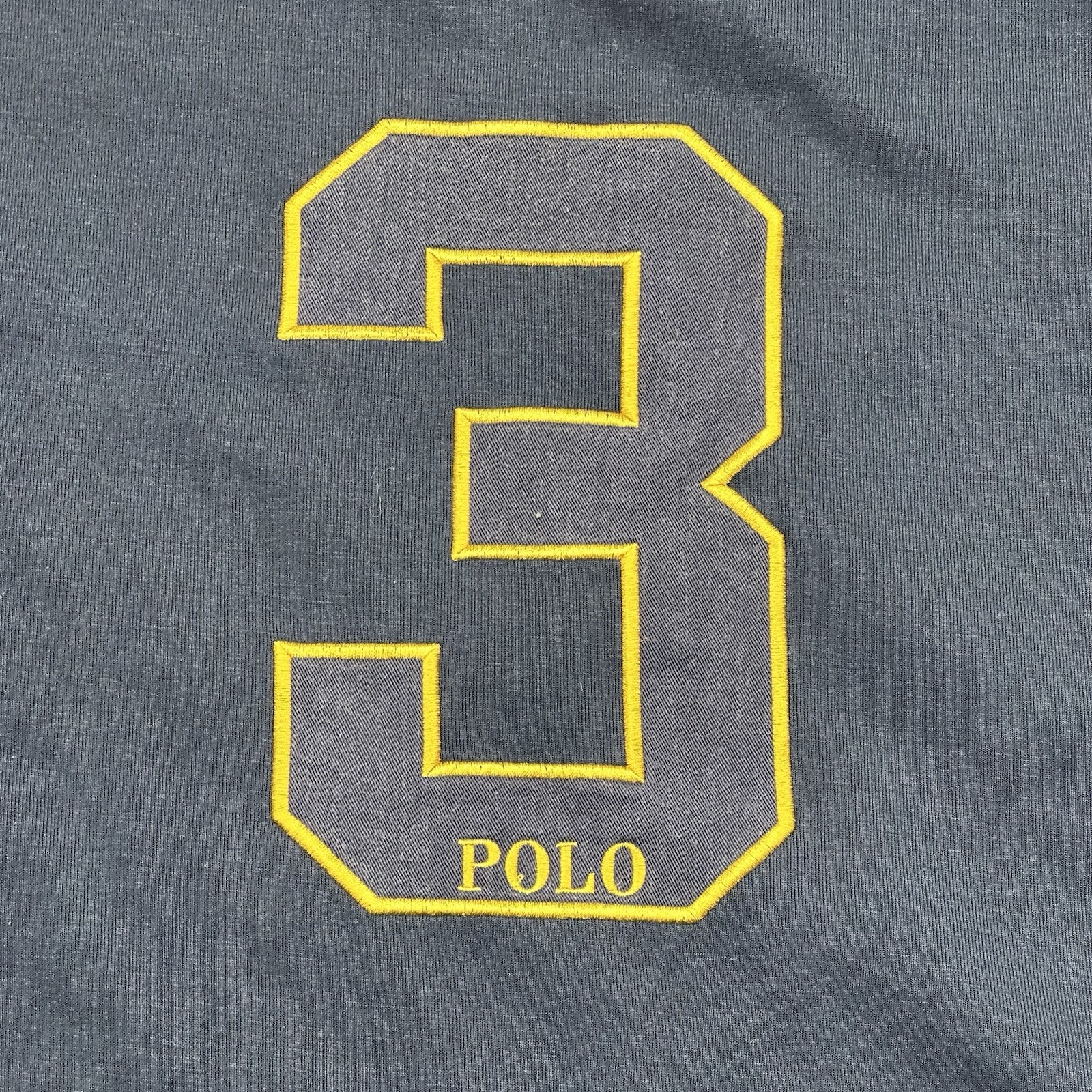 Polo Ralph Lauren Uomo XXL #3 Royal Crest Big Pony Navy Plum Pullover Felpa