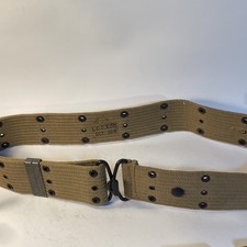 US Army WWI M1912 WW1 Web Belt Pistol LCC & CO Oct 1918
