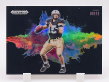 2025 Panini Prizm Draft Picks Drew Brees #30 Black COLOR BLAST Prizm SSP