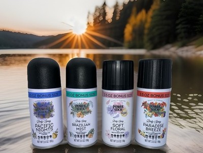 Power Stick For Her Body Spray Lot 4 Pack Brazilian Mist Sol De Janeiro Dupe NEW