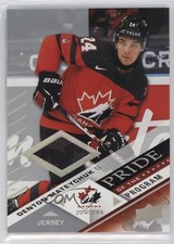 2024 Team Canada Juniors Pride of the Program Jersey Denton Mateychuk #74 z6b