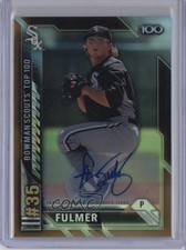 2016 Bowman Scouts' Top 100 Auto 47/50 Carson Fulmer #BTP-35 Auto 0g4