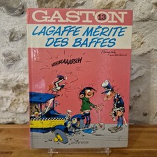 BD GASTON LAGAFFE 13 EO LAGAFFE MERITE DES BAFFES FRANQUIN 1979 ORIGINALE