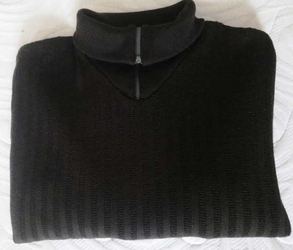 Men Joop! Sweater Dark Brown Oversized 42