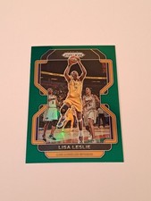 2022 Panini Prizm WNBA - Lisa Leslie #60 Green Prizm In Toploader