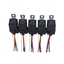 JD1914 12V 40/30A 5-Piece Automotive Relay with Interlocking Harness 