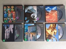 Set 6 kleine CD Boxen Moussorgski Paganini Dvorak Puccini Stradella Lully