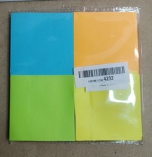 Early Buy Sticky Notes 4 Bright Color 4 Pads Self-Stick Notes 3 in * 3 in,...