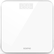 RENPHO Scale for Body Weight, Mechanical Bathroom Weighing 10.2", White