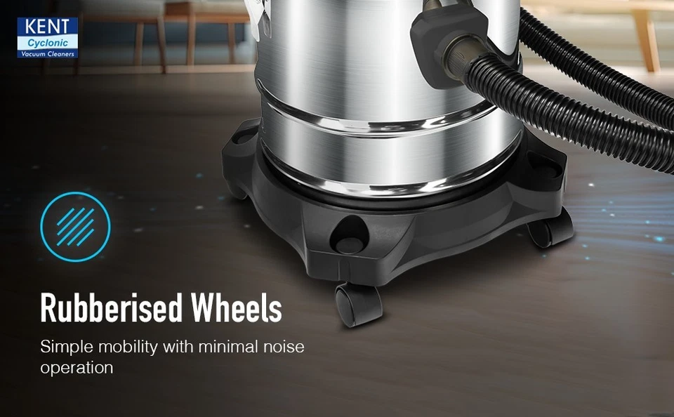 KENT Vortex Pro Wet & Dry Vacuum Cleaner Blower Function 1200W 220V HEPA Filter - Image 3 of 4