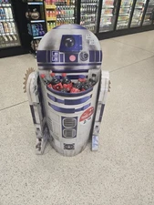 New 2025 Coca-Cola R2D2 Star Wars Cardboard Store Promo Display
