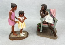 Lot of 2 Figures Our Song Brenda Joysmith 1999 #19020 #19021 Willitts Design