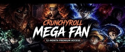 Crunchyroll Premium MegaFan 12 Months WARRANTY INCLUDED
