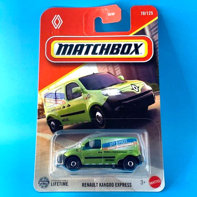 MATCHBOX RENAULT KANGOO EXPRESS METALFLAKE GREEN 70/125 JBN96 MBX CITY A. LUGO