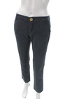 Marc By Marc Jacobs Women Chino Pants Blue Striped 100% Cotton Size 4 — photo 1