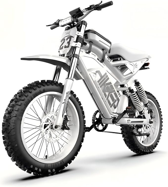 (New) Hikeep 3000W Peak Electric Bike 52V 40Ah 20"x4" Fat Tire Dirt E-Bike for Adults (1948.50 USD) (New) Hikeep 3000W Peak Electric Bike 52V 40Ah 20"x4" Fat Tire Dirt E-Bike for Adults (1948.50 USD)