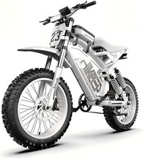 Hikeep 3000W Peak Electric Bike 52V 40Ah 20"x4" Fat Tire Dirt E-Bike for Adults