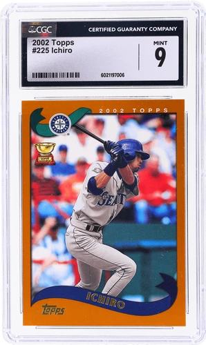 2002 Topps Ichiro Suzuki #225 CGC 9