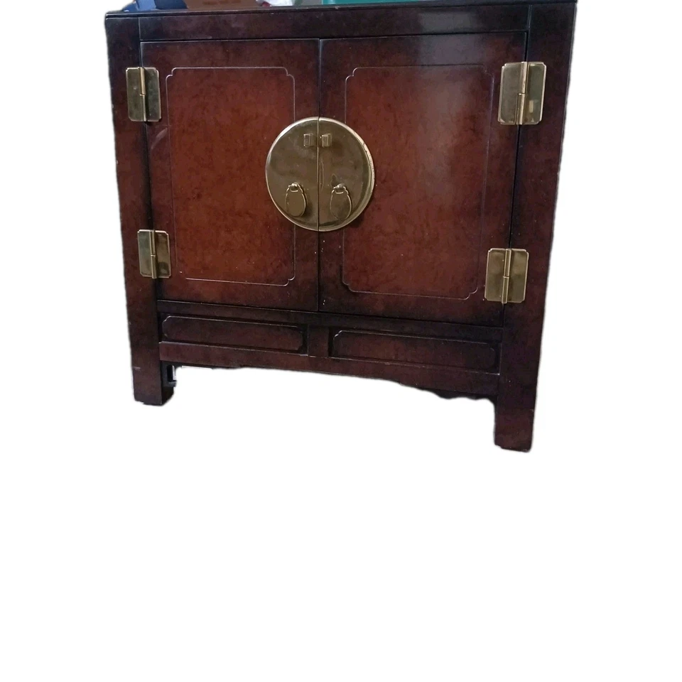 Mandarin Collection End Table/Cabinet by White Furniture - Image 2 of 4