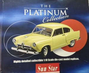 Sunstar 1:18 - Voiture De Sport Miniature - Sunstar 1961 Chevrolet Impala Open Convertible