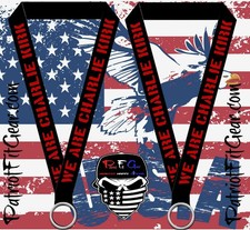 We Are Charlie Kirk,Lanyard,SET OF TWO, Faith Family Freedom, 1A, Custom Lanyard