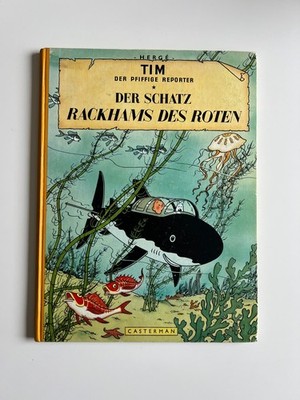 Hergé   Tim, der pfiffige Reporter: Der Schatz Rackhams des Roten (Casterman, 4.
